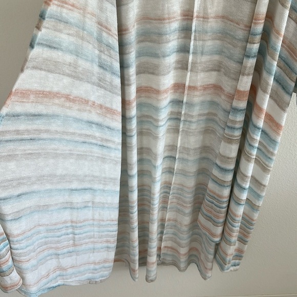 Torrid Multi Stripe Long Knit Boho Cardigan - Picture 6 of 10